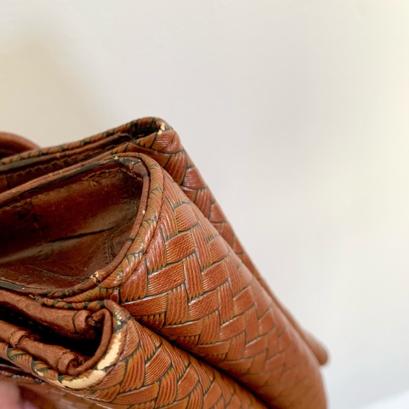 COLDWATER CREEK | Vintage Brown Woven Purse Crossbody - Picture 10 of 10